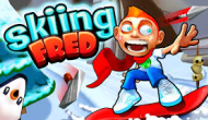 Skiing Fred