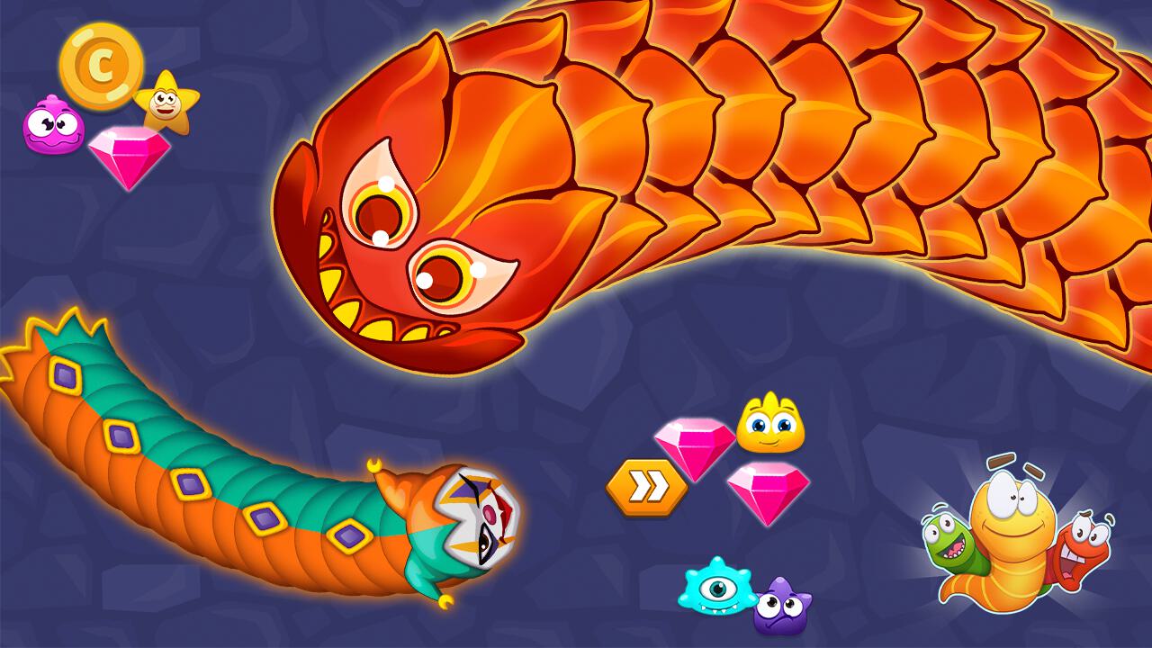 Snake Hunt: Worm io Games Zone for Android - Free App Download